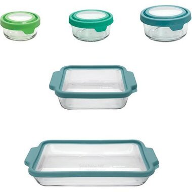 Anchor Hocking 10 Piece TrueSeal/TrueFit Bake Set