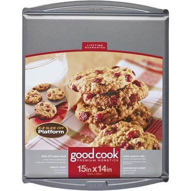 Good Cook 15" x 14" Slide Off Cookie Sheet