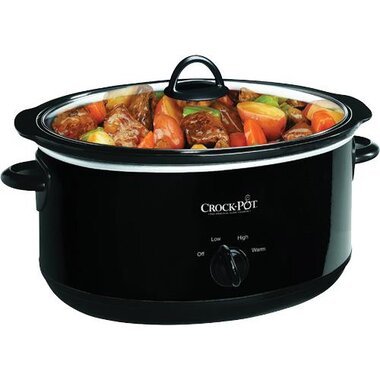 Crock-Pot 8-Quart Manual Slow Cooker - Black