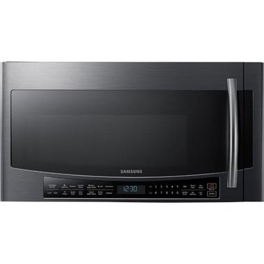 Samsung 1.7 CuFt 950 Watt Black Stainless Steel Over The Range Microwave