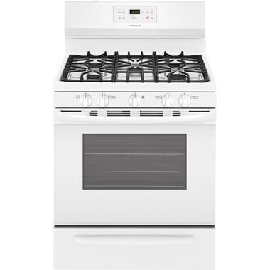 Frigidaire 30" White Freestanding Gas Range With One-Touch Self Clean