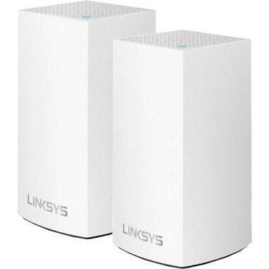 Linksys Velop AC2600 Dual-Band Whole Home Wi-Fi Intelligent Mesh System, 2-Pack