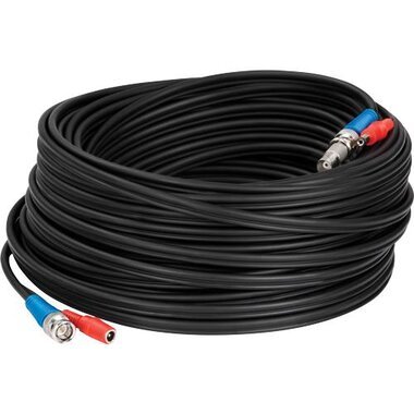 Thunderdog 200' BNC 4K HD Video & Power Cable for Security Systems
