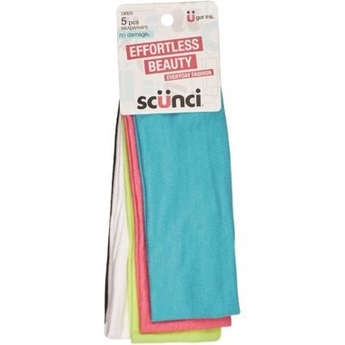 Scunci 5 Pk Interlock Headwraps
