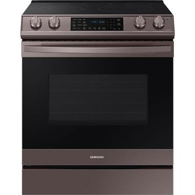 Samsung 6.3 CuFt Smart Slide-In Electric Range With Air Fry In Tuscan