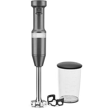 KitchenAid Variable Speed Corded Hand Mixer In Gray