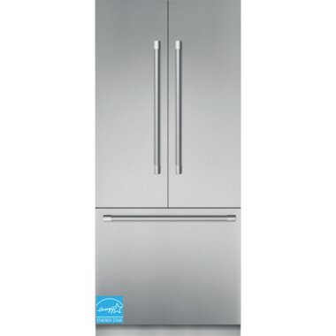 THERMADOR 19.4 CuFt Smart Home Connect Built-In French Door Refrigerator In Stainless Steel