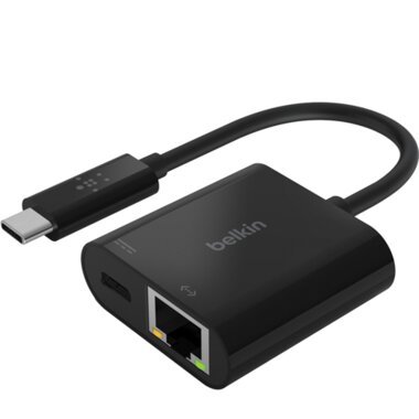 Belkin USB-C to Ethernet + Charge Adapter