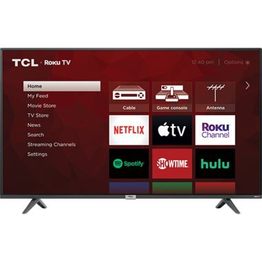 TCL 43" Class LED 4K UHD HDR 4-Series Roku Smart TV