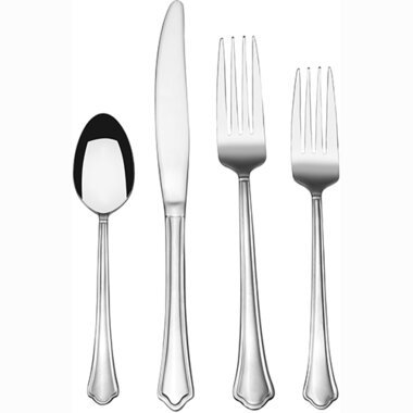 Pfaltzgraff Capri 16-Piece Stainless Steel Flatware Set
