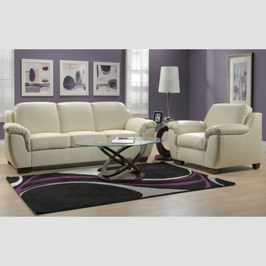 Rustique Earth Glass-Top Coffee Table