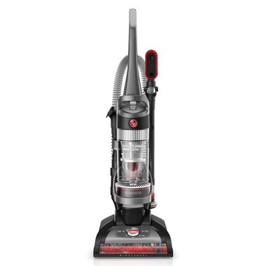 Hoover WindTunnel Cord Rewind Pro Upright Vacuum In Black With 4-Attachments