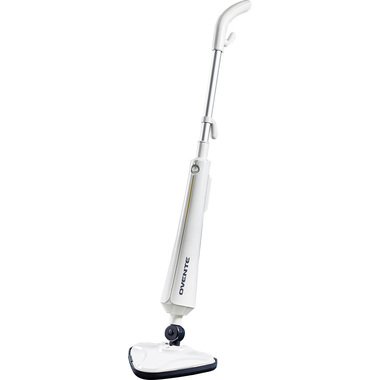 Ovente Electric Steam Mop, Tile Cleaner Steamer and Hard Wood Floor Cleaning with 2 Microfiber Pads