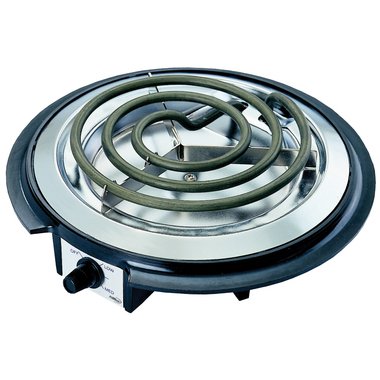 Premium Levella 9" Wide Single Electric Burner with Adjustable Temperature Control Knob